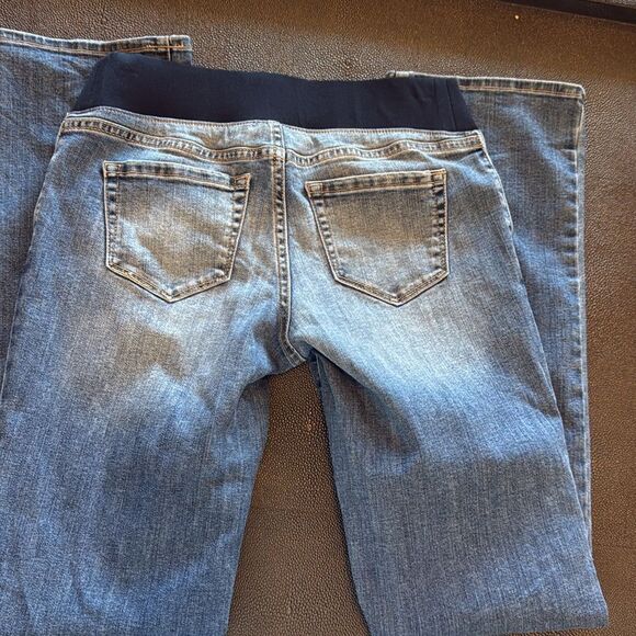Liz Lange Maternity Boot Cut Medium Washed Jeans size 2 - Picture 4 of 8